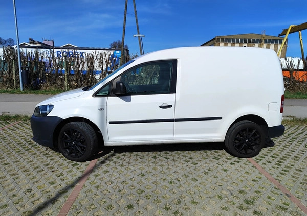 Volkswagen Caddy cena 26000 przebieg: 233200, rok produkcji 2013 z Lębork małe 277